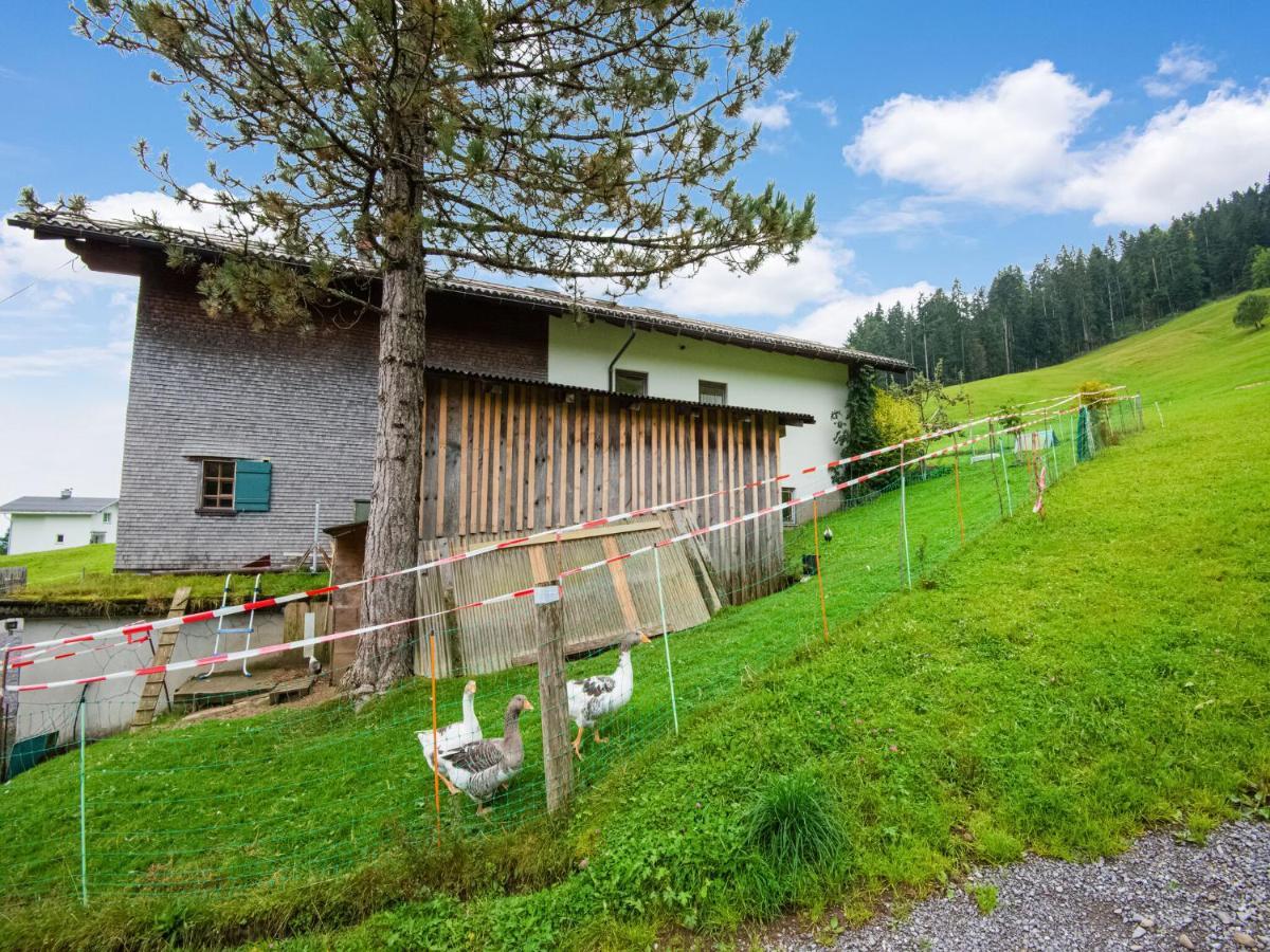 Vintage Holiday Home In Vorarlberg Near Ski Area 施瓦岑贝格 外观 照片